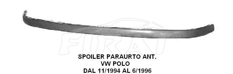 SPOILER PARAURTO VW POLO 94 - 96 ANT.